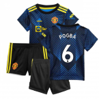 Man Utd 2021-2022 Third Baby Kit (Blue) (POGBA 6)