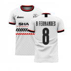 Manchester Red 2020-2021 Away Concept Football Kit (Libero) (B FERNANDES 8)