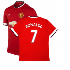 Manchester United 2014-15 Home Shirt ((Excellent) M) (Ronaldo 7)