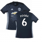 Manchester United 2017-18 Away Shirt ((Excellent) L) (Pogba 6)