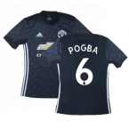 Manchester United 2017-18 Away Shirt ((Excellent) S) (Pogba 6)