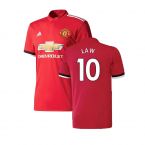 Manchester United 2017-18 Home Shirt ((Excellent) 4-5 Year) (Law 10)