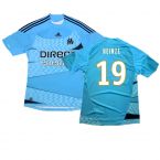 Marseille 2009-10 Away Shirt ((Excellent) M) (Heinze 19)