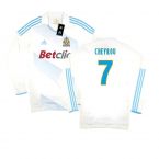 Marseille 2011-12 Player Spec Long Sleeve Home Shirt ((Excellent) L) (Cheyrou 7)