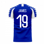 Merseyside 2023-2024 Home Concept Football Kit (Viper) (James 19)