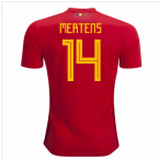 2018-2019 Belgium Adidas Home Shirt (Mertens 14) - Kids