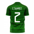Mexico 2023-2024 Home Concept Football Kit (Libero) (C. SUAREZ 2)