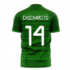 Mexico 2023-2024 Home Concept Football Kit (Libero) (CHICHARITO 14)