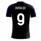 Nerazzurri Milan 2023-2024 Home Concept Football Kit (Libero) (RONALDO 9)