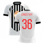 Newcastle 2023-2024 Home Concept Football Kit (Airo) (LONGSTAFF 36)