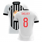 Newcastle 2023-2024 Home Concept Football Kit (Airo) (SHELVEY 8)