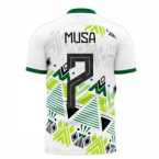 Nigeria 2023-2024 Away Concept Football Kit (Libero) (MUSA 7)