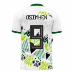 Nigeria 2023-2024 Away Concept Football Kit (Libero) (OSIMHEN 9)