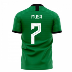 Nigeria 2023-2024 Home Concept Football Kit (Libero) (MUSA 7)