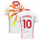 North Macedonia 2022-2023 Away Concept Shirt (Libero) (Pandev 10)