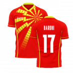 North Macedonia 2023-2024 Home Concept Shirt (Libero) (BARDHI 17)