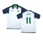 Northern Ireland 2009-10 Away Shirt ((Very Good) XL) (Davis 11)