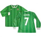 Northern Ireland 2010-12 Long Sleeve Home Shirt ((Good) XL) (Giliespie 7)