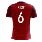 Norway 2023-2024 Home Concept Football Kit (Airo) (RIISE 6)