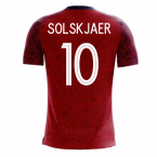 Norway 2023-2024 Home Concept Football Kit (Airo) (SOLSKJAER 10)