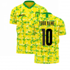 Norwich 1990s Home Concept Football Kit (Libero) (Your Name)