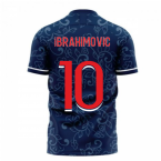 Paris 2025-2026 Home Concept Football Kit (Libero) (IBRAHIMOVIC 10)