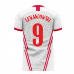 Poland 2025-2026 Home Concept Football Kit (Libero) (LEWANDOWSKI 9)