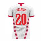 Poland 2025-2026 Home Concept Football Kit (Libero) (ZIELINSKI 20)