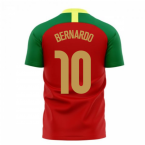Portugal 2023-2024 Home Concept Football Kit (Airo) (Bernardo 10)