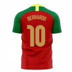 Portugal 2025-2026 Home Concept Football Kit (Airo) (Bernardo 10)