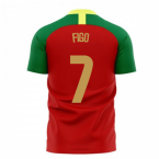 Portugal 2025-2026 Home Concept Football Kit (Airo) (FIGO 7)