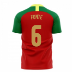 Portugal 2023-2024 Home Concept Football Kit (Airo) (Fonte 6)