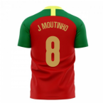 Portugal 2023-2024 Home Concept Football Kit (Airo) (J Moutinho 8)