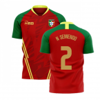 Portugal 2025-2026 Home Concept Football Kit (Airo) (N.SEMENDO 2)
