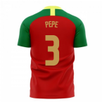 Portugal 2023-2024 Home Concept Football Kit (Airo) (PEPE 3)