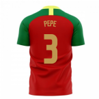 Portugal 2025-2026 Home Concept Football Kit (Airo) (PEPE 3)