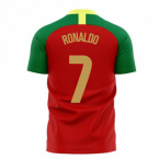 Portugal 2023-2024 Home Concept Football Kit (Airo) (RONALDO 7)