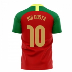 Portugal 2025-2026 Home Concept Football Kit (Airo) (RUI COSTA 10)