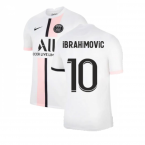 PSG 2021-2022 Away Shirt (IBRAHIMOVIC 10)