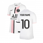 PSG 2021-2022 Away Shirt (Kids) (Your Name)