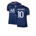 PSG 2021-2022 Home Shirt (Kids) (Your Name)