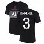 PSG 2021-2022 Vapor 3rd Shirt (KIMPEMBE 3)