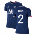 PSG 2021-2022 Womens Home Shirt (HAKIMI 2)