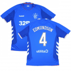 Rangers 2018-19 Home Shirt ((Excellent) L) (Edmundson 4)