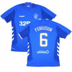 Rangers 2018-19 Home Shirt ((Excellent) L) (FERGUSON 6)