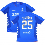 Rangers 2018-19 Home Shirt ((Excellent) L) (Polster 25)