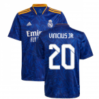 Real Madrid 2021-2022 Away Shirt (Kids) (VINI JR 20)