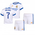 Real Madrid 2021-2022 Home Baby Kit (HAZARD 7)