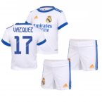 Real Madrid 2021-2022 Home Baby Kit (LUCAS V 17)
