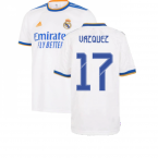 Real Madrid 2021-2022 Home Shirt (Kids) (LUCAS V 17)